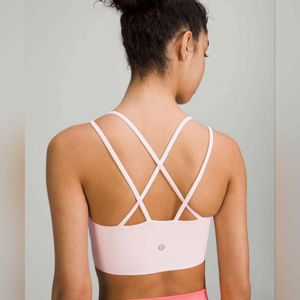 ‼️SOLD‼️Lululemon Like A Cloud Longline Bra 🍓🩷